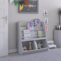 Étagère à livres moderne pour enfants avec rangement de jouets