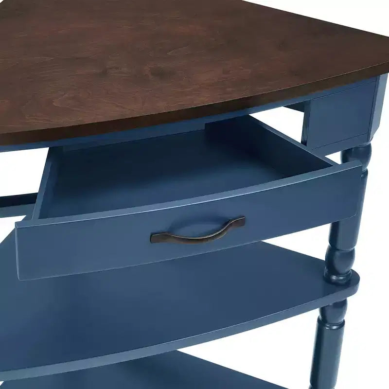 Table d'appoint d'angle triangulaire avec pieds en bois massif pour petits espaces et salon