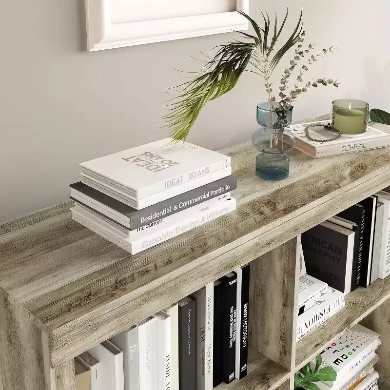Organisateur de rangement à 6 cubes, étagère de présentation à 3 niveaux, bibliothèque cubby