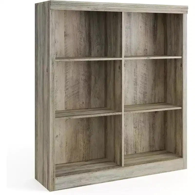 Organisateur de rangement à 6 cubes, étagère de présentation à 3 niveaux, bibliothèque cubby