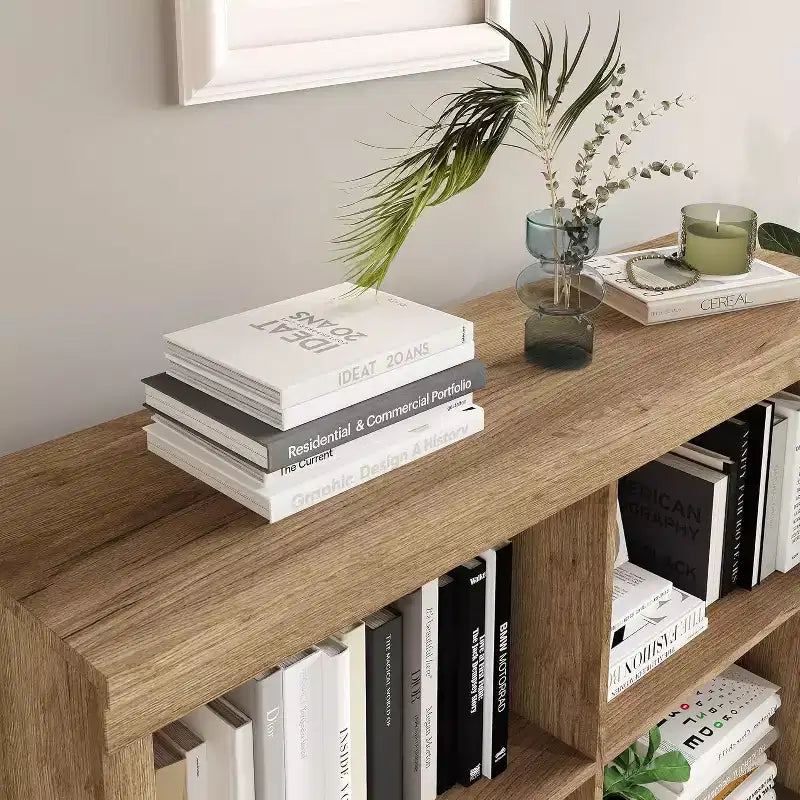 Organisateur de rangement à 6 cubes, étagère de présentation à 3 niveaux, bibliothèque cubby