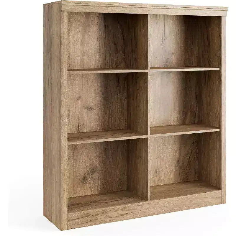 Organisateur de rangement à 6 cubes, étagère de présentation à 3 niveaux, bibliothèque cubby