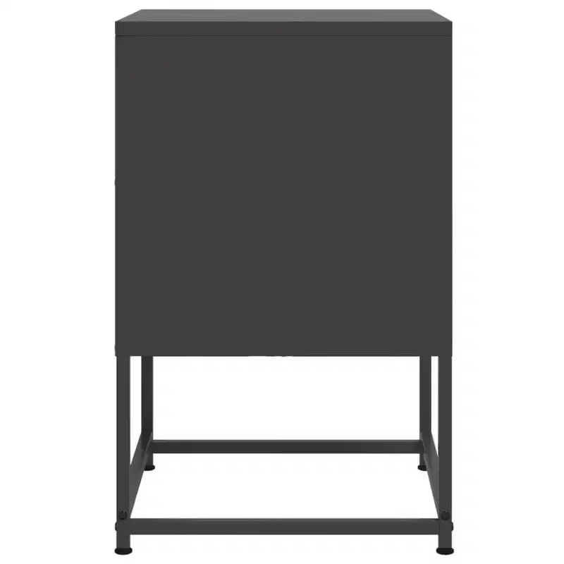 Table de chevet noire