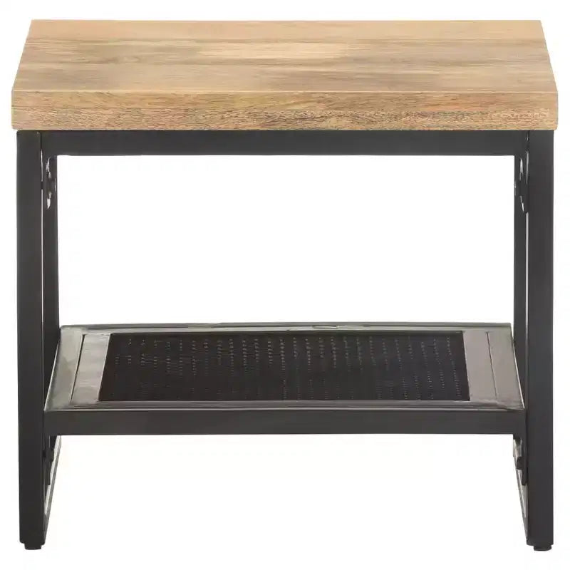 Table d'appoint Table de bout Canapé Table basse Meubles de salon Bois massif