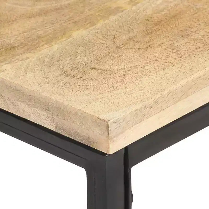 Table d'appoint Table de bout Canapé Table basse Meubles de salon Bois massif